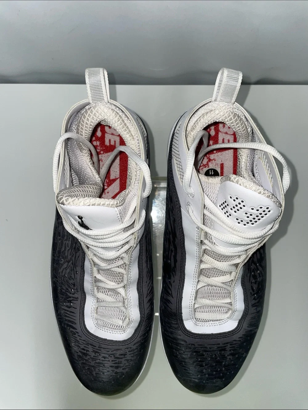 AIR JORDAN 2011 WHITE BLACK MENS SNEAKERS FTL-08-146